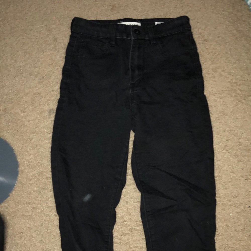 Skinny black high rise pacsun jeans (size 5)